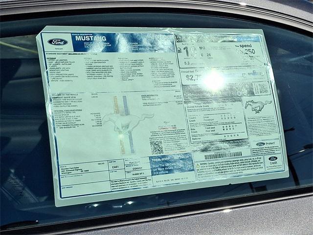 new 2025 Ford Mustang car, priced at $54,533