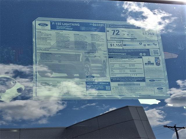 new 2025 Ford F-150 Lightning car, priced at $67,581