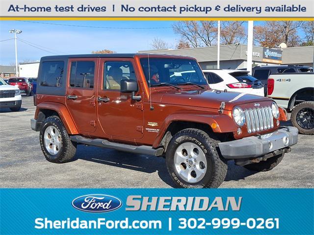 used 2014 Jeep Wrangler Unlimited car, priced at $16,706