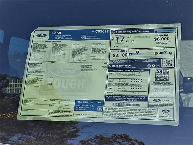 new 2025 Ford F-150 car, priced at $75,794