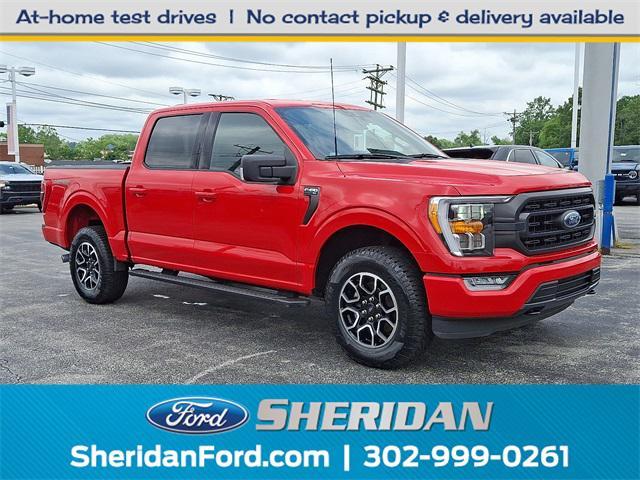 used 2021 Ford F-150 car, priced at $39,303