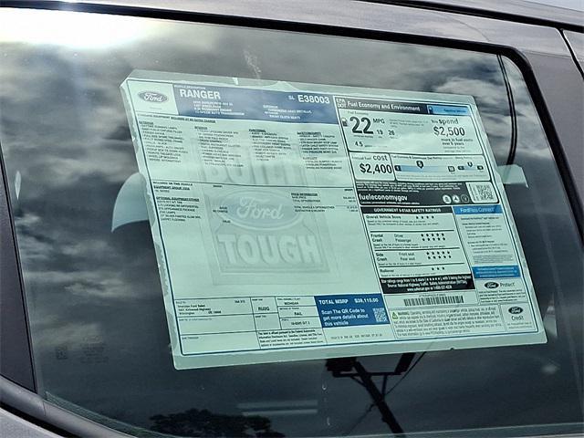 new 2025 Ford Ranger car, priced at $36,042