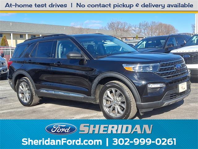 used 2021 Ford Explorer car, priced at $27,665