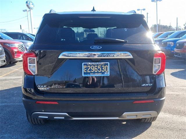 used 2021 Ford Explorer car, priced at $27,665