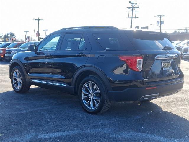 used 2021 Ford Explorer car, priced at $27,665