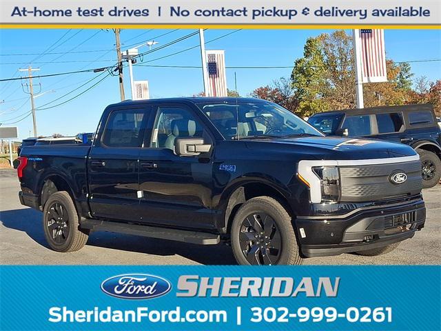 new 2025 Ford F-150 Lightning car, priced at $68,995