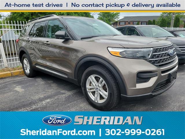 used 2021 Ford Explorer car, priced at $31,711