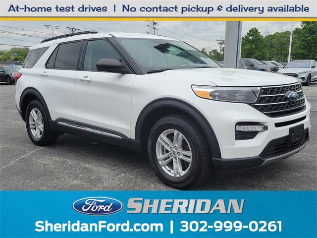 used 2021 Ford Explorer car, priced at $30,119