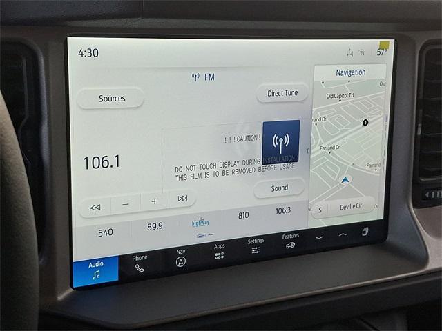 new 2025 Ford Bronco car, priced at $54,414