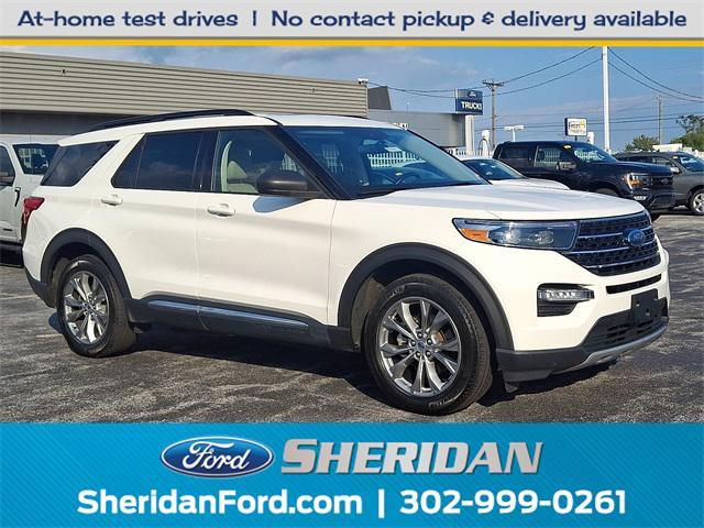 used 2022 Ford Explorer car, priced at $32,240