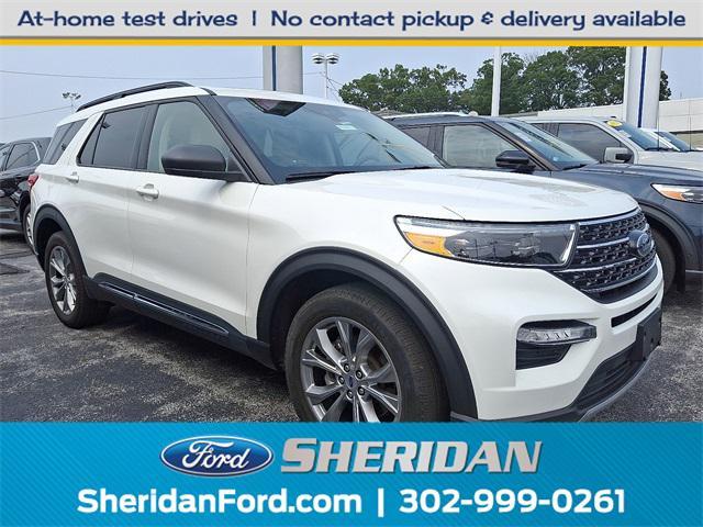 used 2022 Ford Explorer car, priced at $33,702