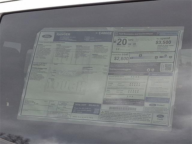 new 2025 Ford Ranger car, priced at $50,243