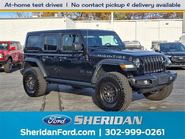 used 2022 Jeep Wrangler Unlimited car, priced at $41,477