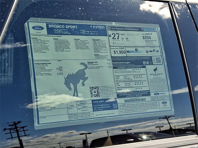 new 2025 Ford Bronco Sport car, priced at $39,565