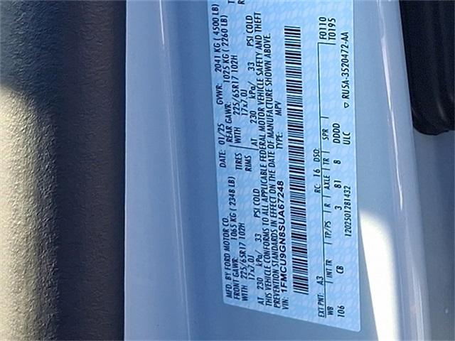 new 2025 Ford Escape car, priced at $26,121