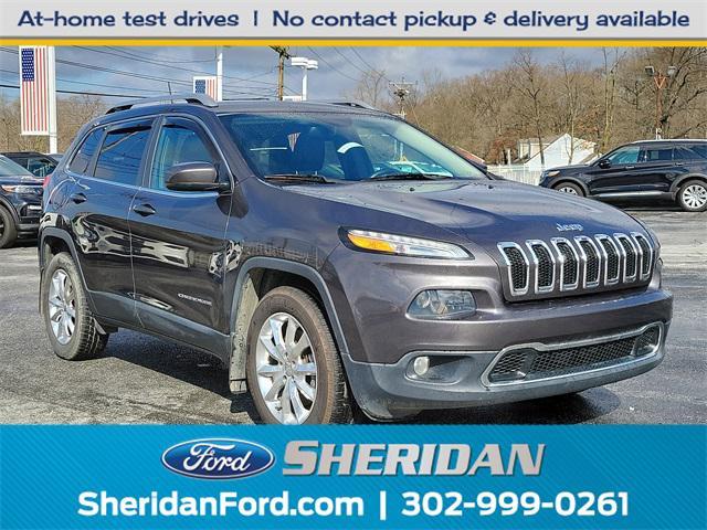 used 2016 Jeep Cherokee car, priced at $14,860