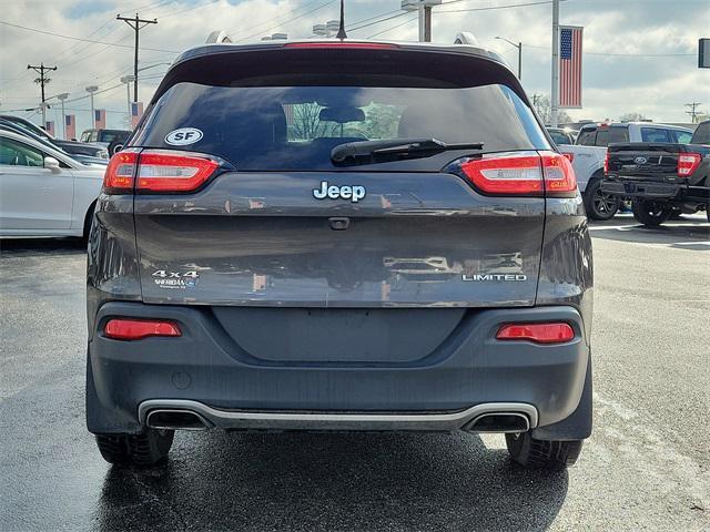 used 2016 Jeep Cherokee car, priced at $15,179