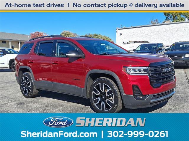 used 2021 GMC Acadia car, priced at $23,577
