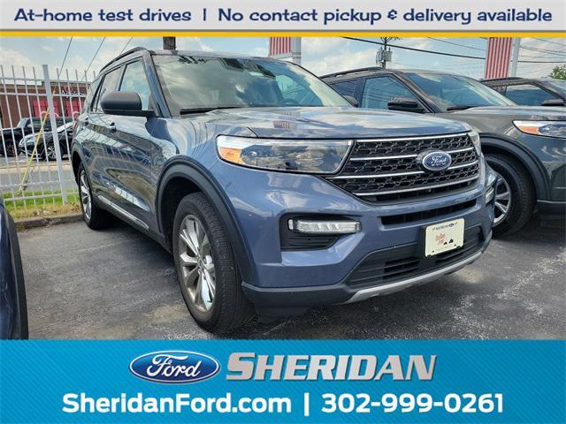 used 2021 Ford Explorer car, priced at $32,595