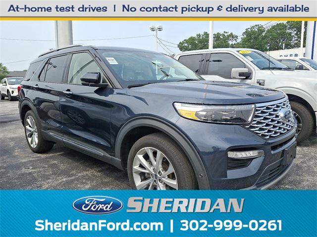 used 2022 Ford Explorer car, priced at $34,488