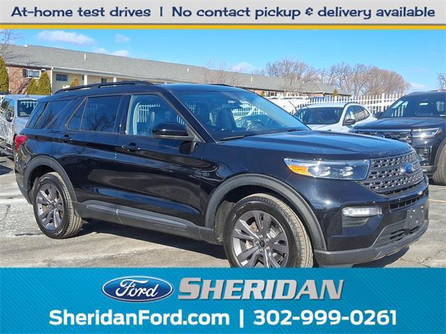 used 2022 Ford Explorer car, priced at $28,587