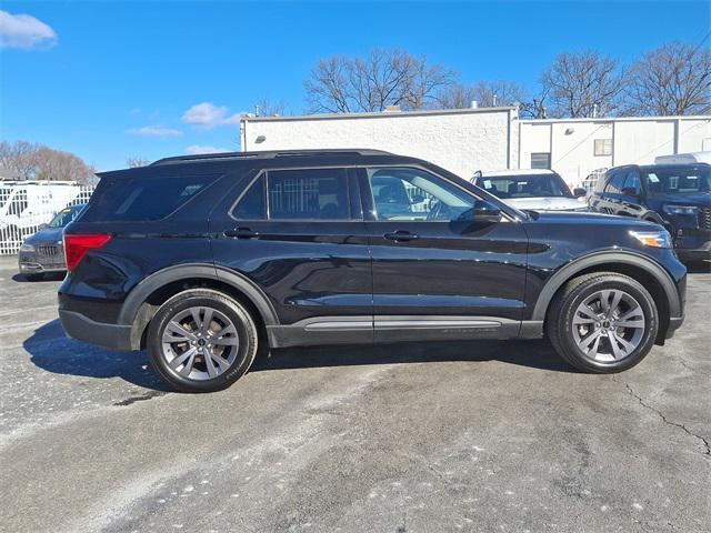 used 2022 Ford Explorer car, priced at $28,587