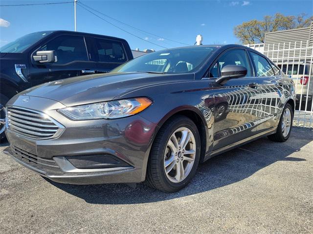 used 2018 Ford Fusion car, priced at $17,654