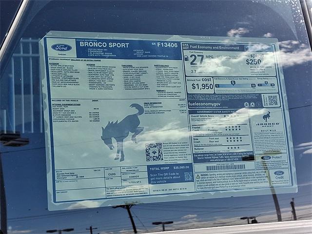 new 2025 Ford Bronco Sport car, priced at $33,586