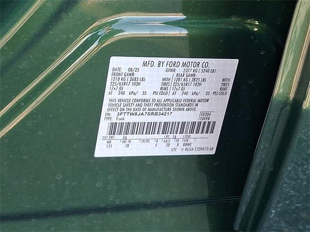 new 2025 Ford Maverick car, priced at $31,722