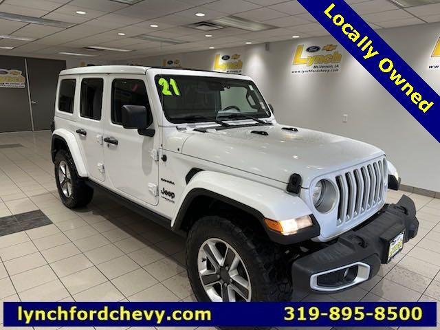 used 2021 Jeep Wrangler Unlimited car, priced at $34,000