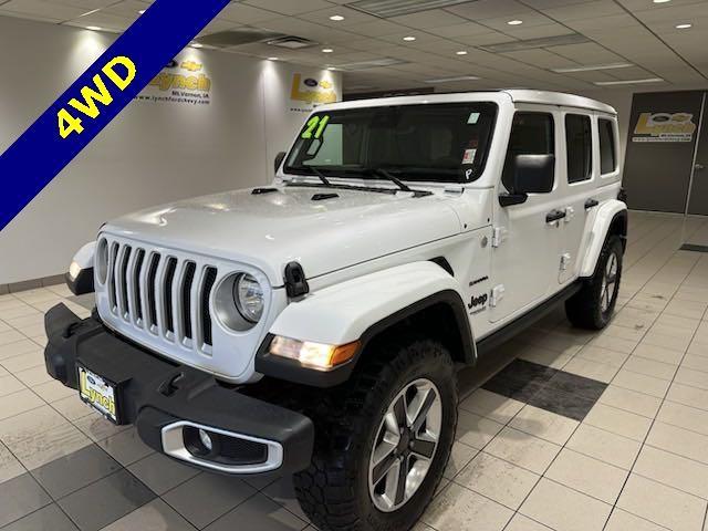 used 2021 Jeep Wrangler Unlimited car, priced at $34,000