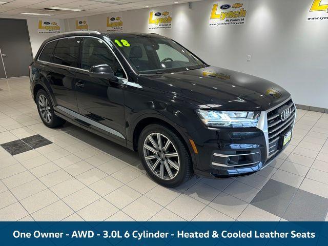 used 2018 Audi Q7 car, priced at $18,500