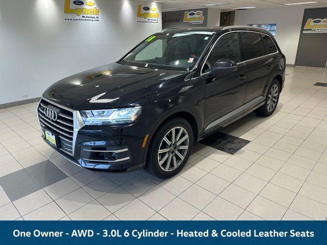 used 2018 Audi Q7 car, priced at $18,500