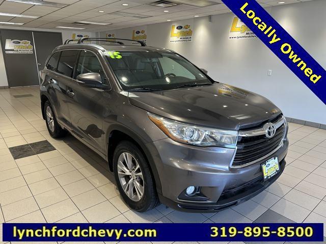 used 2015 Toyota Highlander car, priced at $18,500