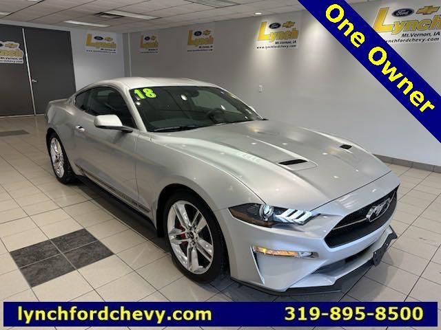 used 2018 Ford Mustang car, priced at $24,500