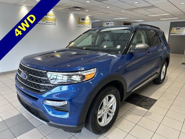 used 2022 Ford Explorer car, priced at $35,500