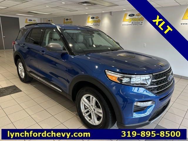 used 2022 Ford Explorer car, priced at $35,500