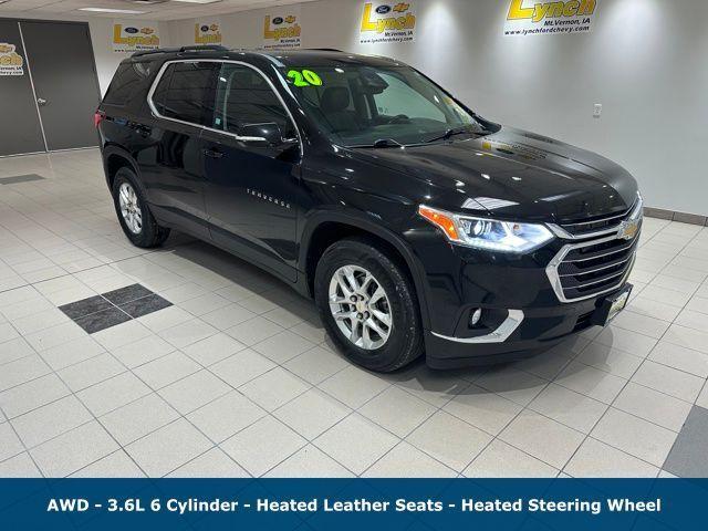 used 2020 Chevrolet Traverse car, priced at $18,000