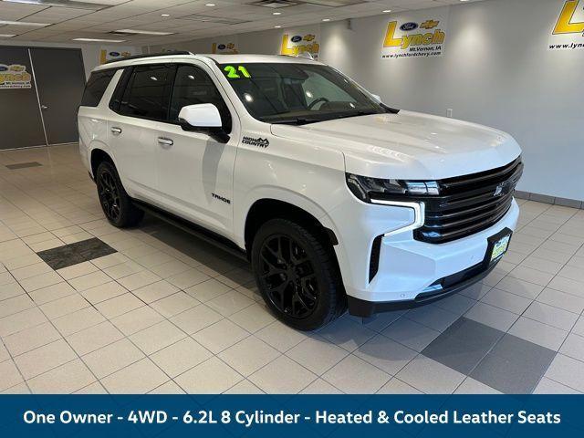 used 2021 Chevrolet Tahoe car, priced at $55,000