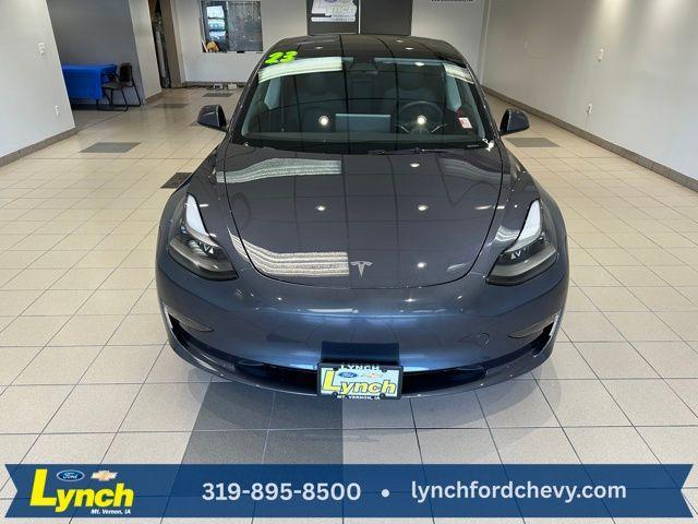 used 2023 Tesla Model 3 car, priced at $33,500