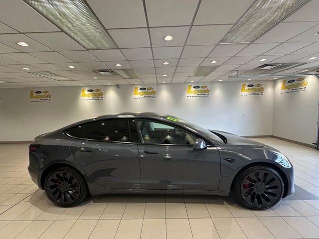 used 2023 Tesla Model 3 car, priced at $33,500