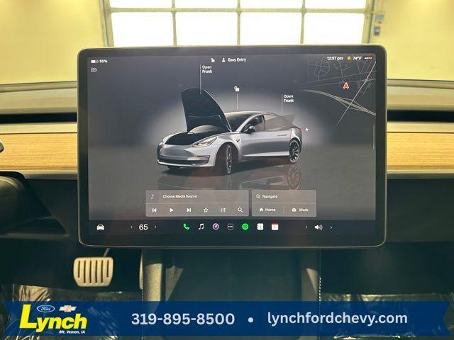 used 2023 Tesla Model 3 car, priced at $33,500