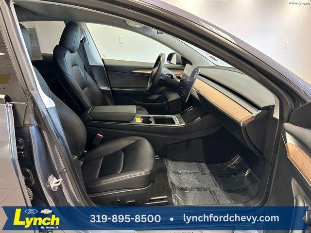 used 2023 Tesla Model 3 car, priced at $33,500