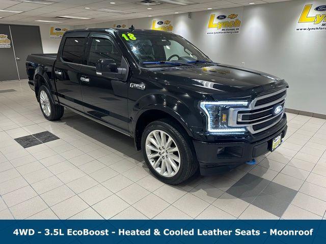 used 2018 Ford F-150 car, priced at $31,500