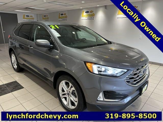 used 2021 Ford Edge car, priced at $22,300