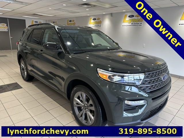 used 2022 Ford Explorer car, priced at $36,500