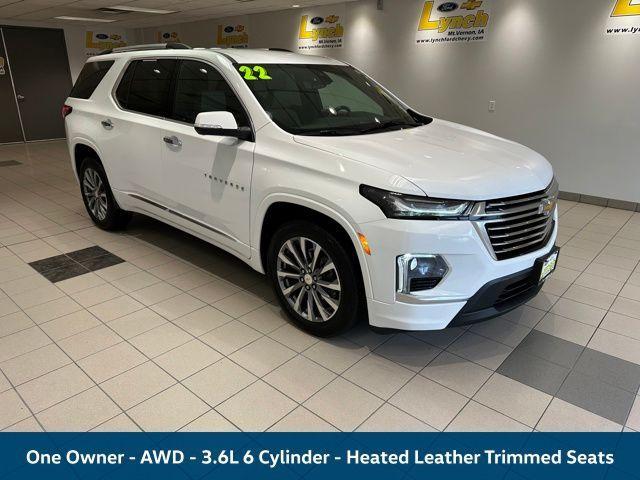 used 2022 Chevrolet Traverse car, priced at $37,000