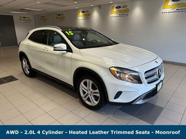 used 2015 Mercedes-Benz GLA-Class car, priced at $14,000