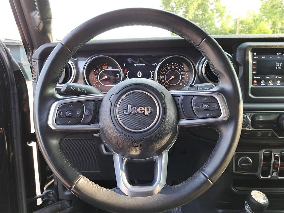 used 2021 Jeep Wrangler Unlimited car, priced at $36,474