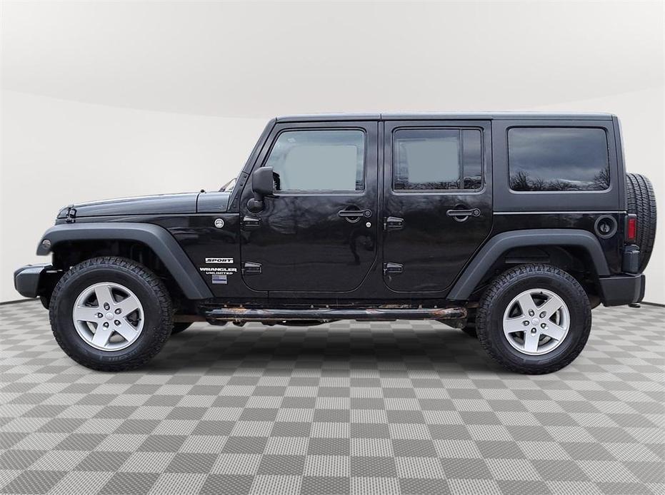 used 2014 Jeep Wrangler Unlimited car, priced at $14,444